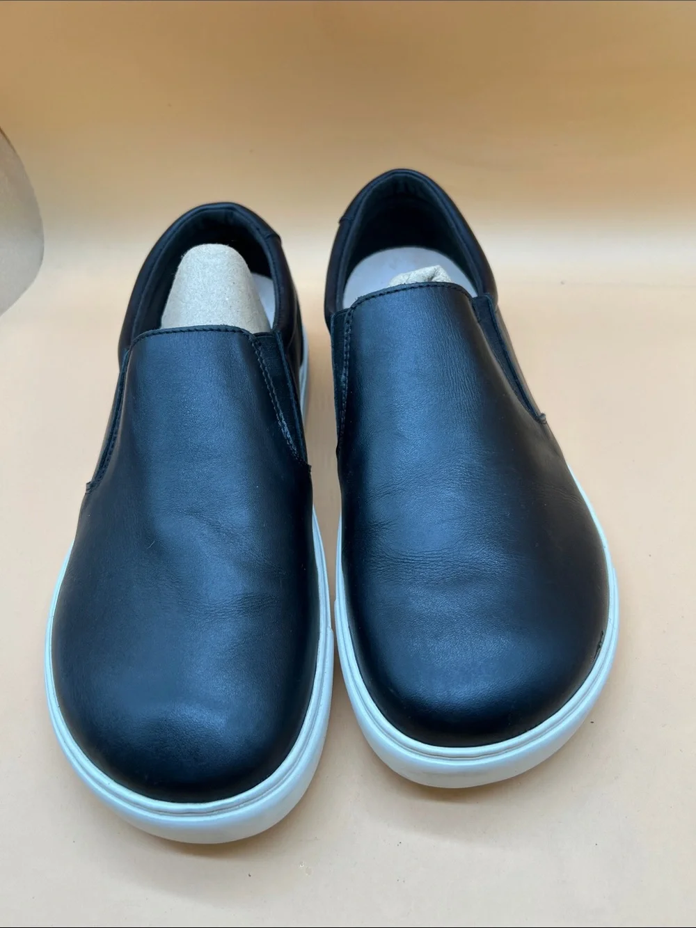 Birkenstock Oswego Black Natural Leather - Size.   43 USA 10